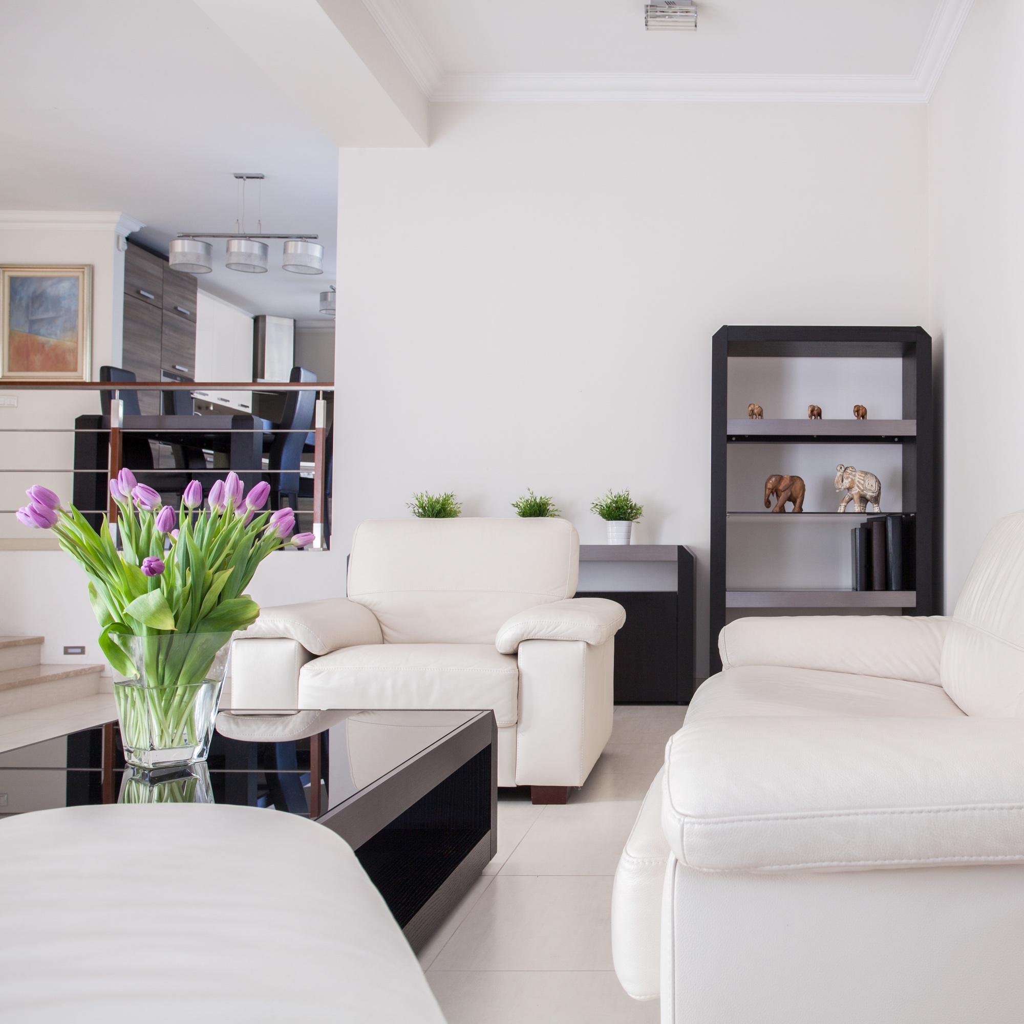 White and clean design